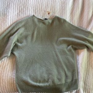 Tahari Seafoam Green Cashmere Sweater